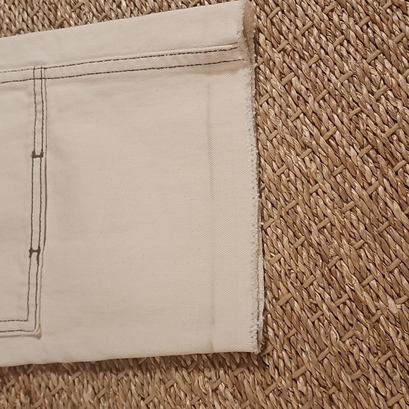 Rudy Jude Adult Utility Pants - Natural/Cream with Ink Stitch (Size 1) - Picture 3 of 4